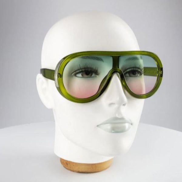 SCUBA Green UV400 Sunglasses