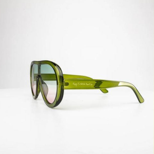 SCUBA Green UV400 Sunglasses